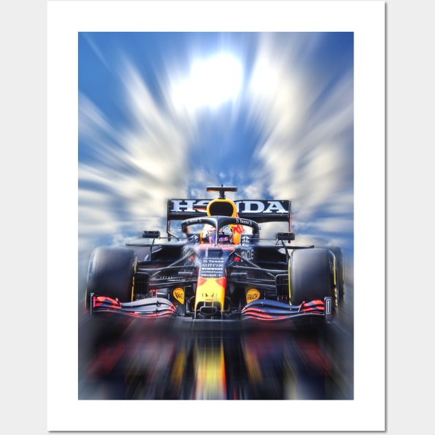 World Champion Max Verstappen Wall Art by DeVerviers